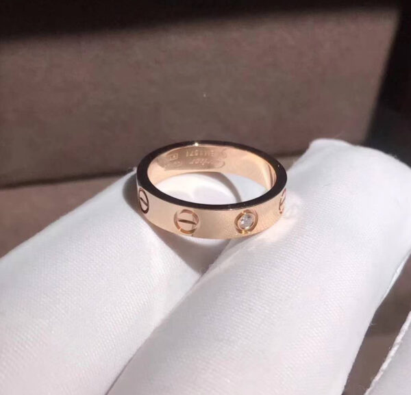 Cartier Love Ring - Rose Gold Color