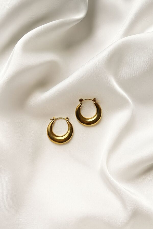 Golden Hoop -Earring