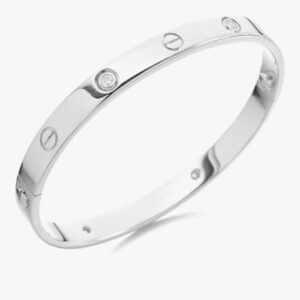 Cartier Love Bangle-Silver color