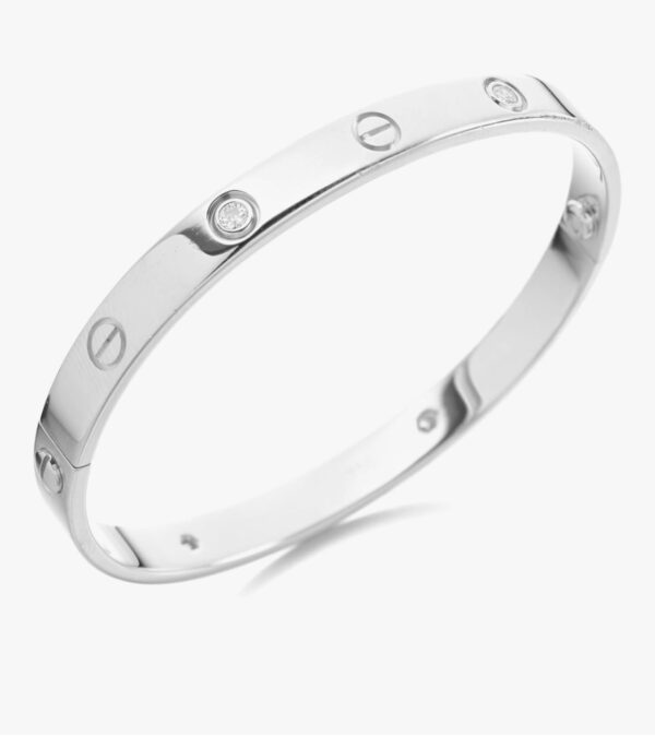 Cartier Love Bangle-Silver color